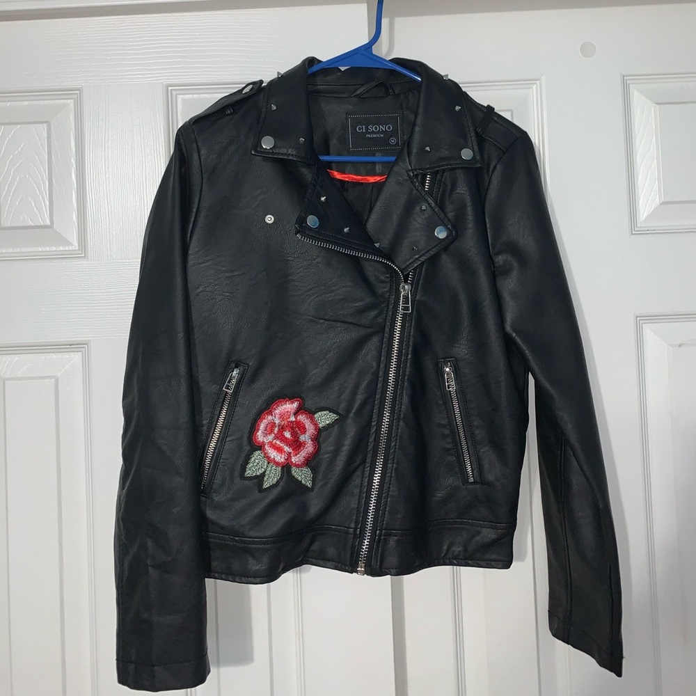 Ci Sona leather jacket